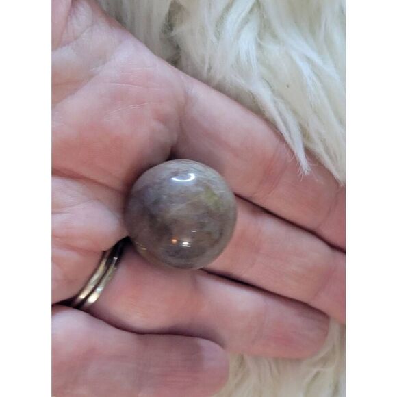 Natural Jasper Sphere Polished Stone Approx 1 inch - Picture 4 of 6